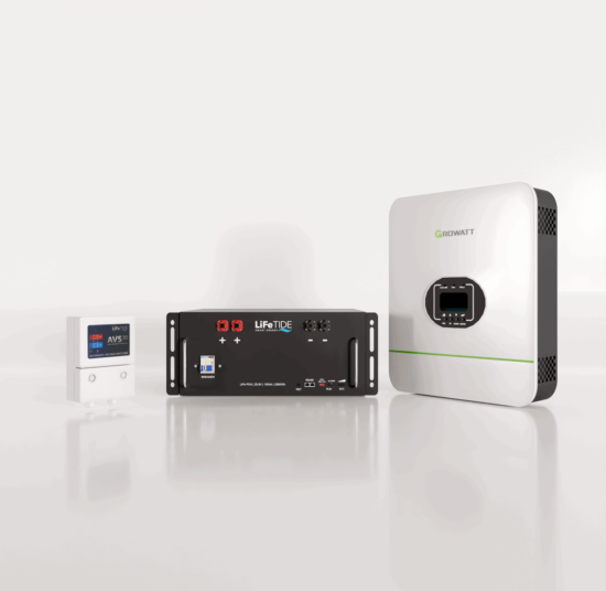 3kW Growatt Load Shedding Kit | 2560Wh LiFePO4 Battery
