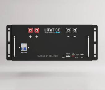 LiFeTIDE 5120Wh LiFePO4 51.2V 100Ah Battery