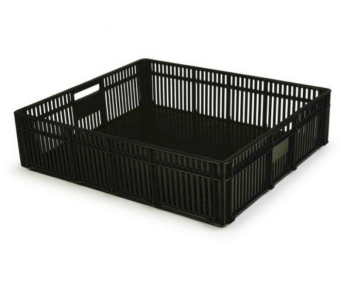 Chicken / Confectionery Crate – HD – Recycled Material – Black