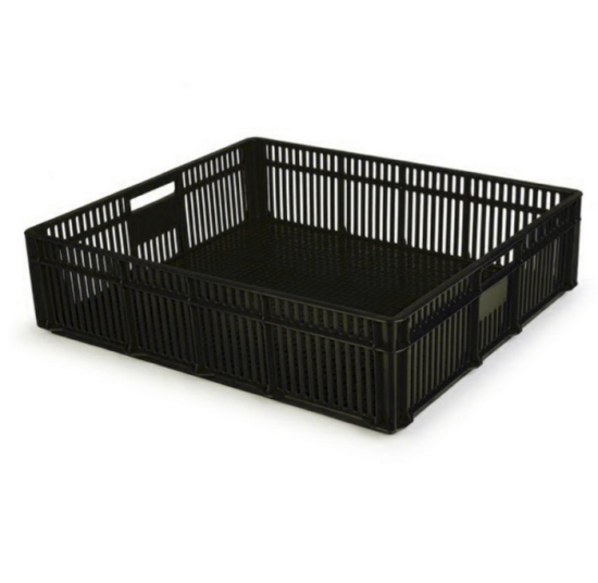 Chicken / Confectionery Crate – HD – Recycled Material – Black