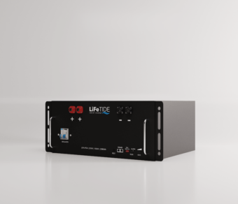 LiFeTIDE 2560Wh LiFePO4 25.6V 100Ah Battery