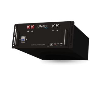 LiFeTIDE 2560Wh LiFePO4 25.6V 100Ah Battery