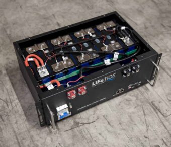 LiFeTIDE 2560Wh LiFePO4 25.6V 100Ah Battery