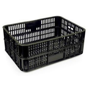 Live Bird Crate Open Top – Recycled Material – Black