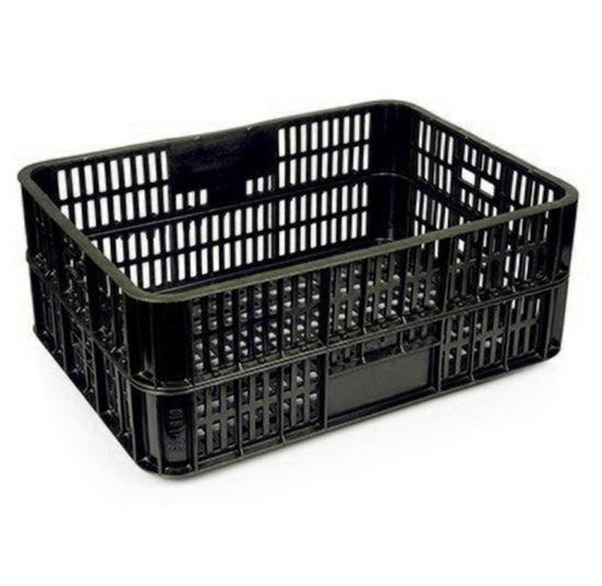 Live Bird Crate Open Top – Recycled Material – Black