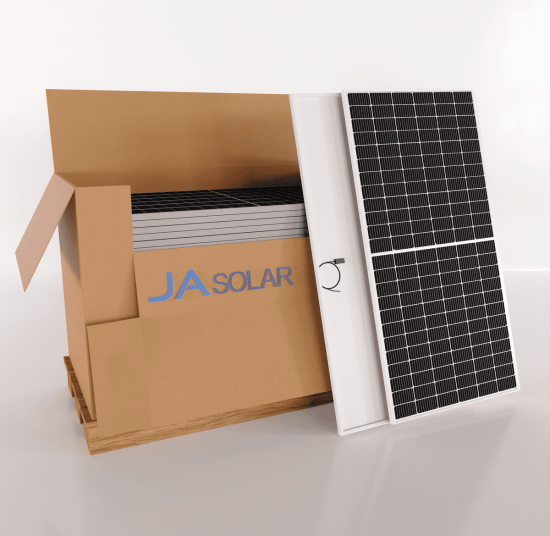 Pallet: 36x JA Solar 565W N-Type Bifacial Solar Panel