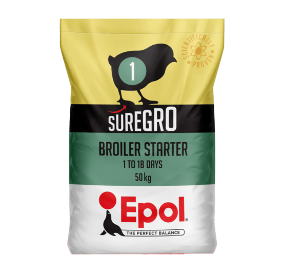Suregro Broiler Starter Crumbs 50Kg