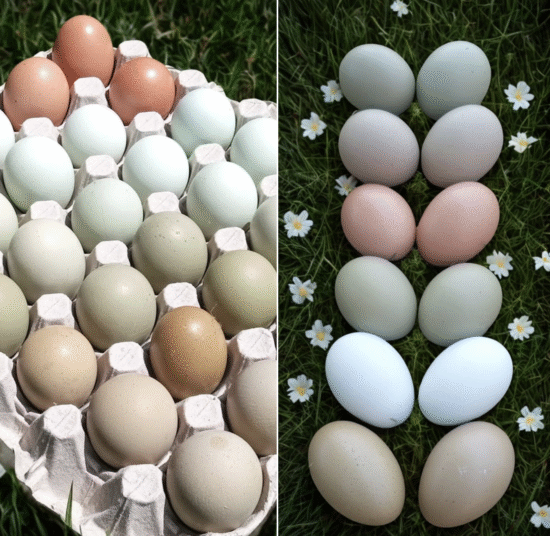 Fertile Easter & Olive Egger Eggs