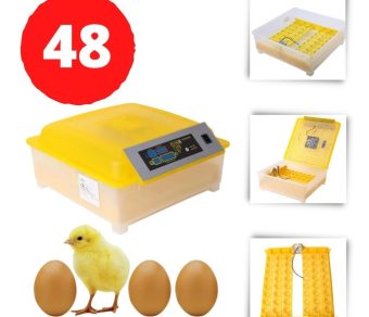 132 Quail Egg Tray and 48 Egg Incubator Combo